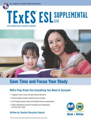cover image of Texas TExES ESL Supplemental (154) w/Online Practice